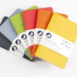 Recycled Leather Pocket Notebook Journal – Red -Household Decoration Shop 2021 M0A4383