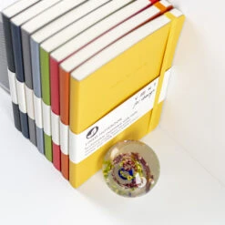 Recycled Leather A5 Lined Notebook – Yellow 7 Recycled Leather A5 Lined Notebook – Yellow -Household Decoration Shop 2021 M0A4405 5