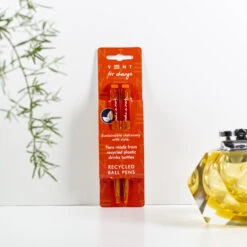 Recycled Drinks Bottle Make A Mark Pen Set – Orange