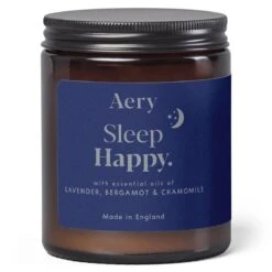 Sleep Happy Scented Jar Candle -Household Decoration Shop Aery Living Sleep Happy Jar Candle Cutout Lid Closed
