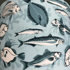 Catch Of The Day Lampshade – 30cm Diameter -Household Decoration Shop Alison Bick Catch of the Day Lampshade Close