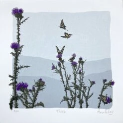 Thistle Screenprint