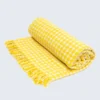 Tanzanian Sunshine Yellow Throw