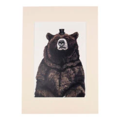 Mr Bear Art Print A3