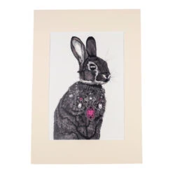 Rabbit Art Print A3