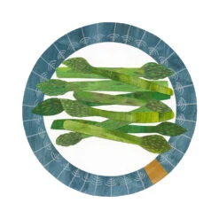 Asparagus Little Plate Art Print