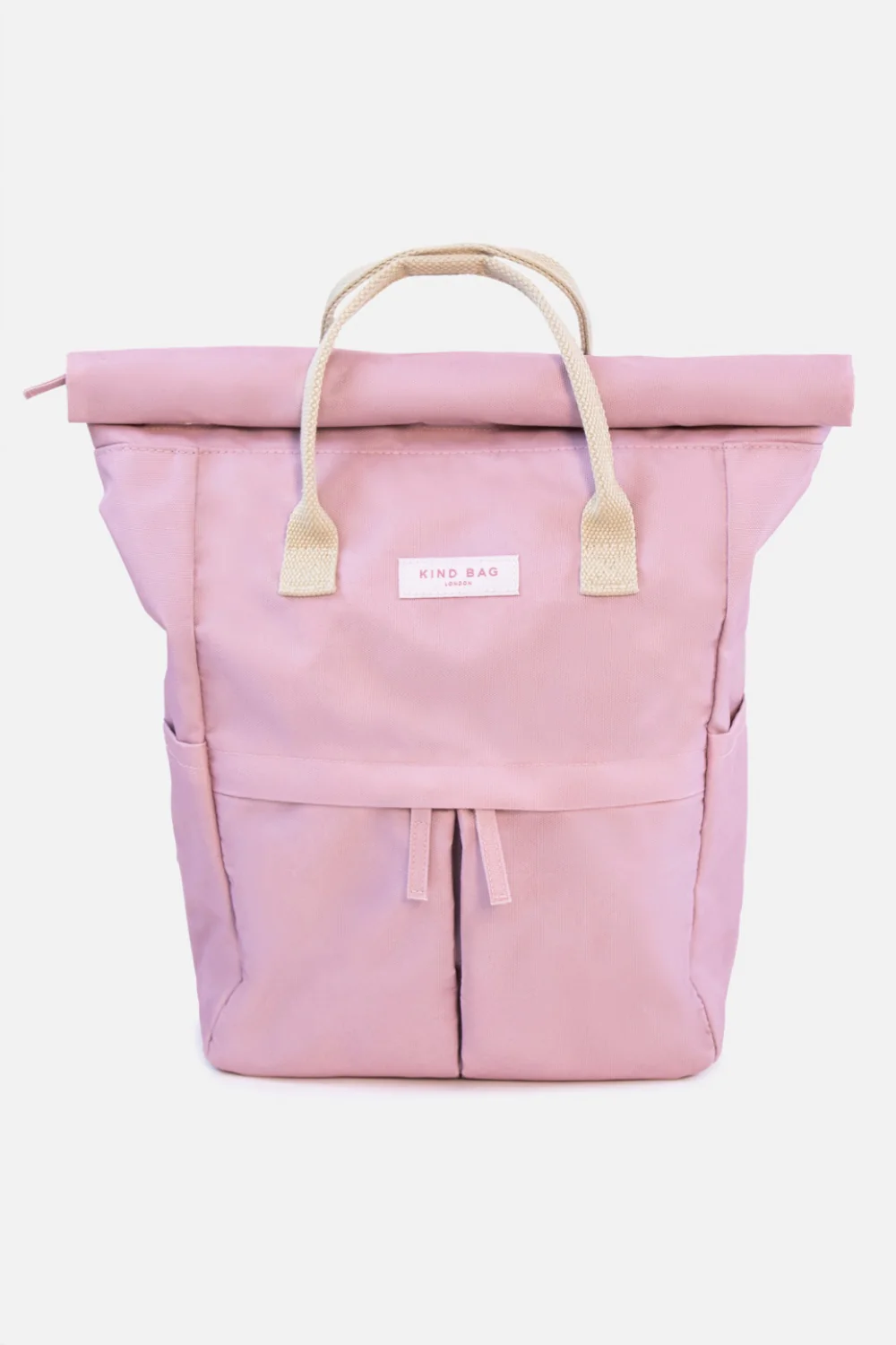 Medium Hackney Sustainable Backpack – Pink 1 Medium Hackney Sustainable Backpack – Pink