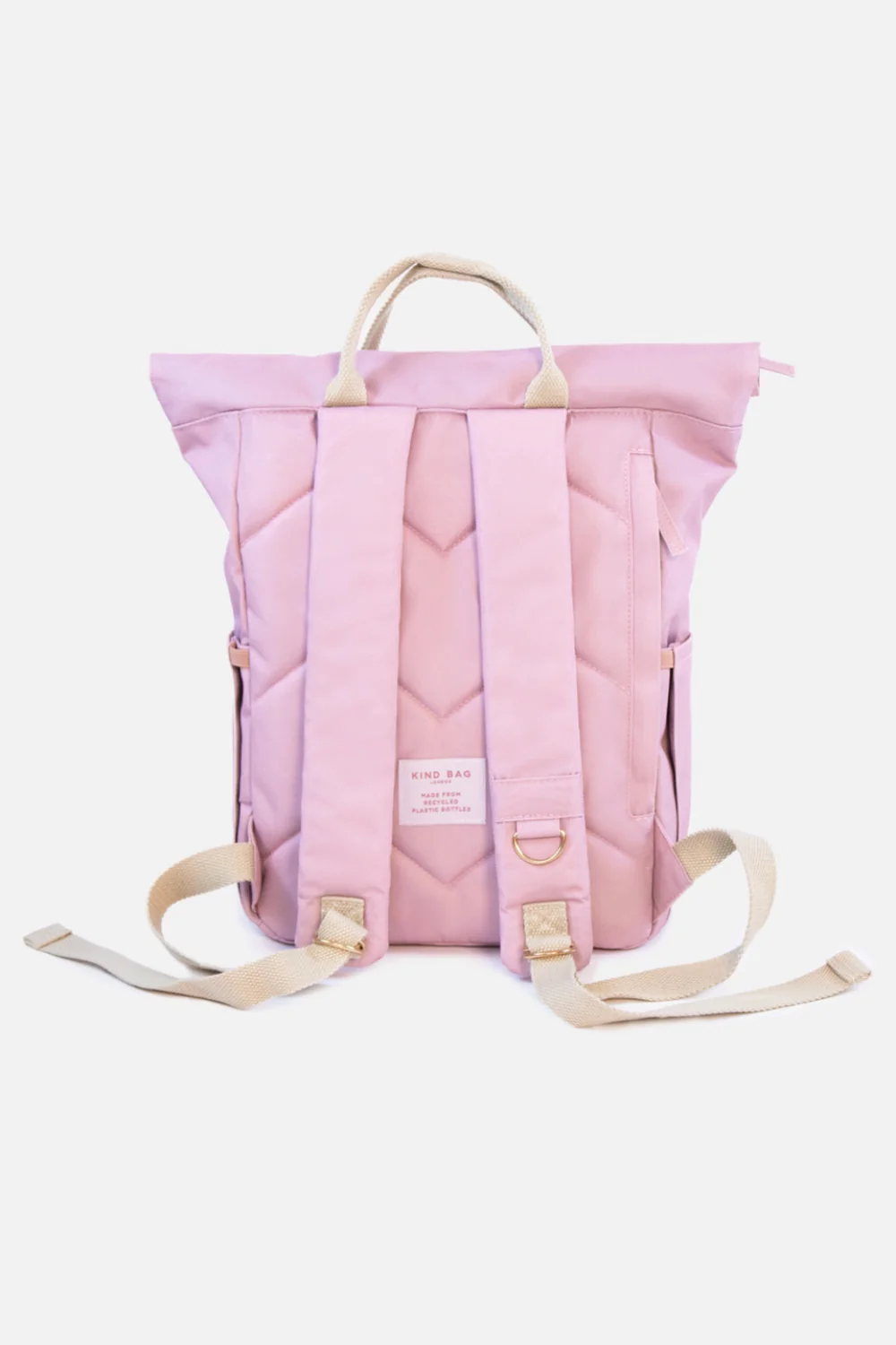 Medium Hackney Sustainable Backpack – Pink 2 Medium Hackney Sustainable Backpack – Pink - Image 2