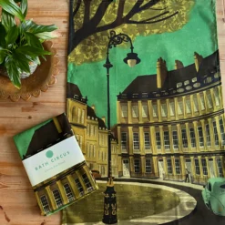 Bath Circus Tea Towel
