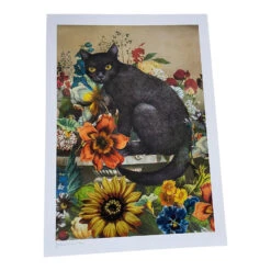 Black Cat Art Print