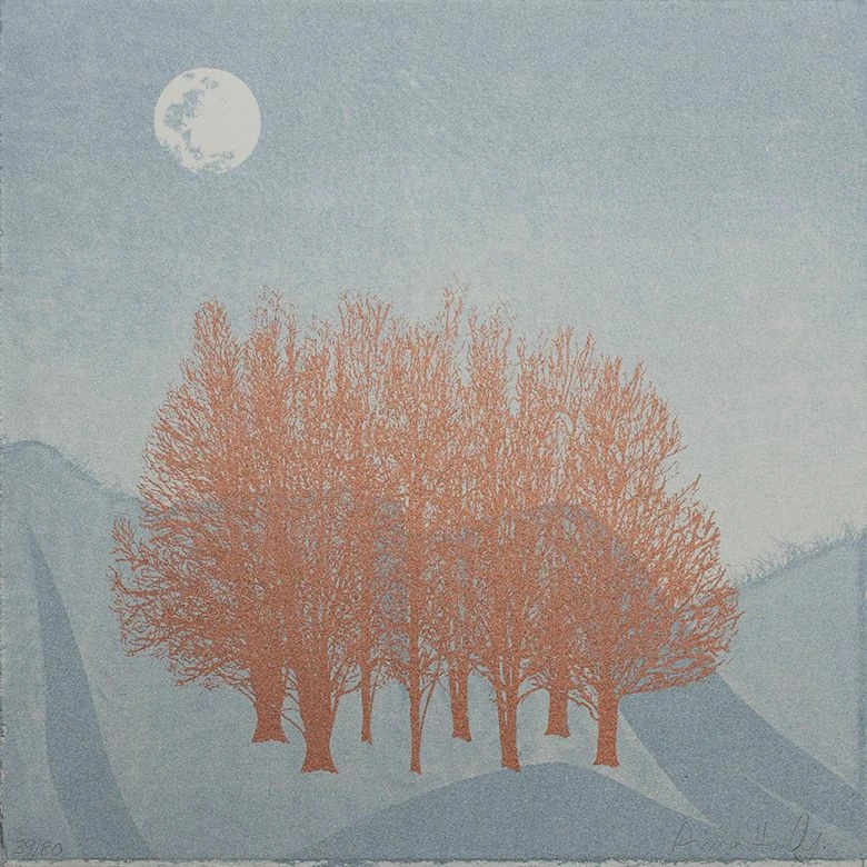 Blue Moon Limited Edition Screen Print 1 Blue Moon Limited Edition Screen Print