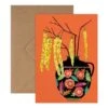 A6 Catkins Greetings Card