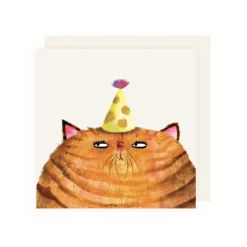 Birthday Puss Greeting Card