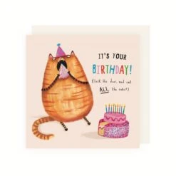 Eat All The Cake Birthday Card