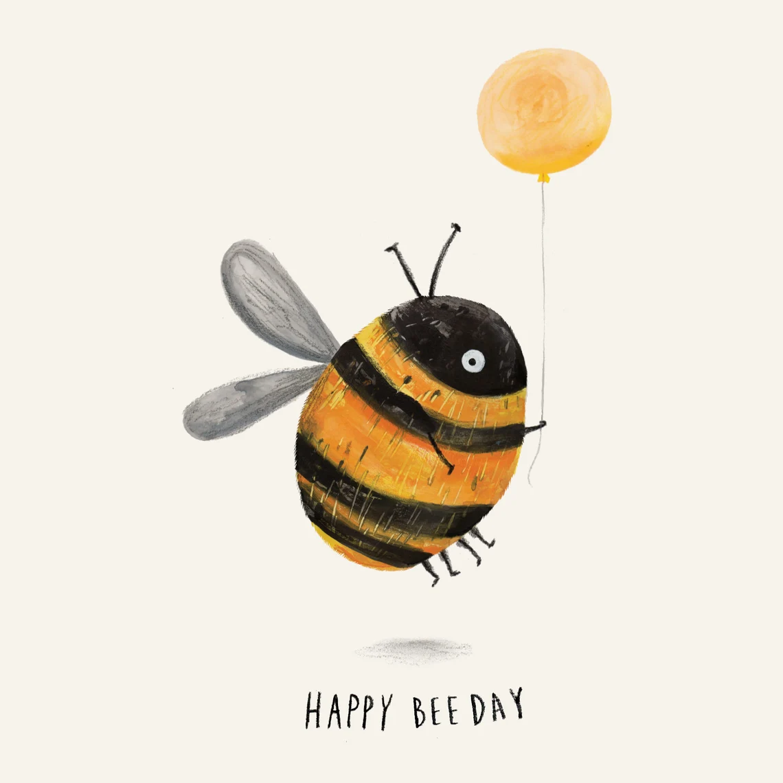 Happy Bee Day Birthday Card 2 Happy Bee Day Birthday Card - Image 2