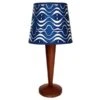 Wave 8″ Cyanotype Blue Lampshade