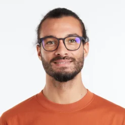 Dalston Black – Blue Light Reading Glasses Unisex -Household Decoration Shop Dalston Black Blue Light Reading Glasses Barner model