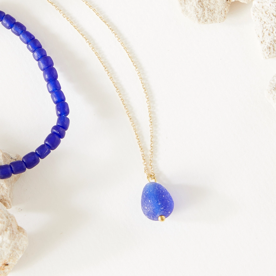 Egyptian Blue Necklace 2 Egyptian Blue Necklace - Image 2