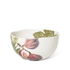 Ceramic Salad Bowl – Fig Design