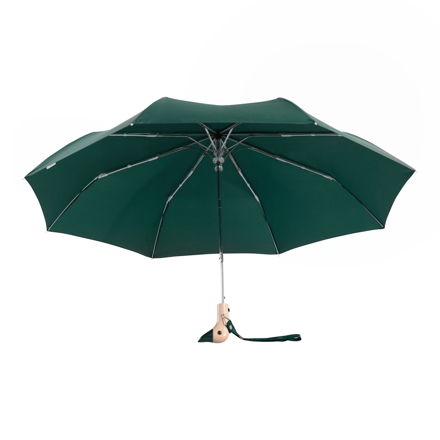 Forest Green Compact Duckhead Umbrella 6 Forest Green Compact Duckhead Umbrella - Image 6