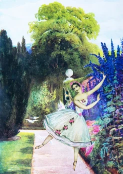 Garden Path Greeting Card