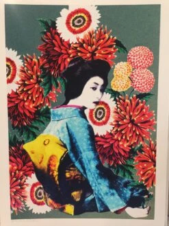 Geisha A3 Art Print