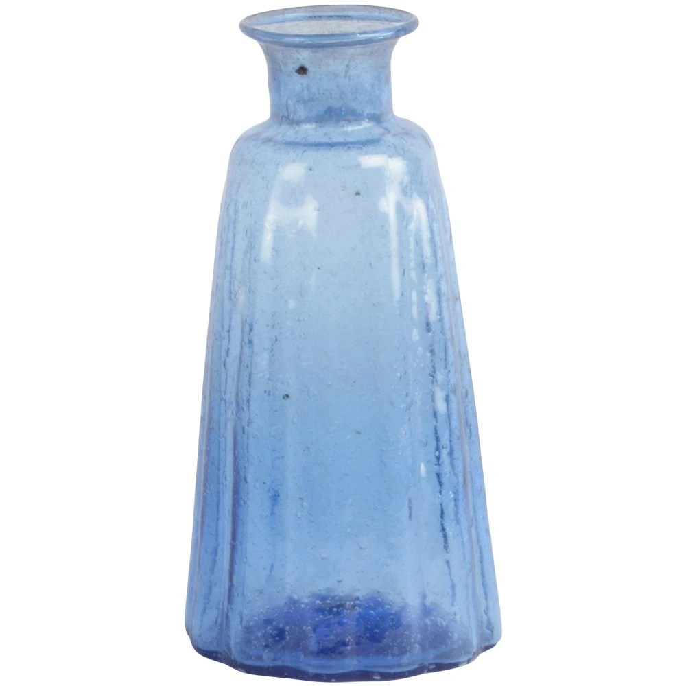 Barak Vase Recycled Glass Lapis 3 Barak Vase Recycled Glass Lapis - Image 3