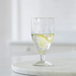 Etched Stars Wine Glass Medium Stem – Set Of 2