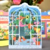 Greenhouse Die Cut Greeting Card