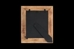 Hansika Mango Wood 8 X 10 Inch Frame -Household Decoration Shop Hansika Mango Wood Frame Natural 8 x 10 cut out Nkuku rear