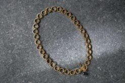 Hara Onyx Necklace – Gold