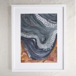 Dive – Scuba Diving Coral Art Print