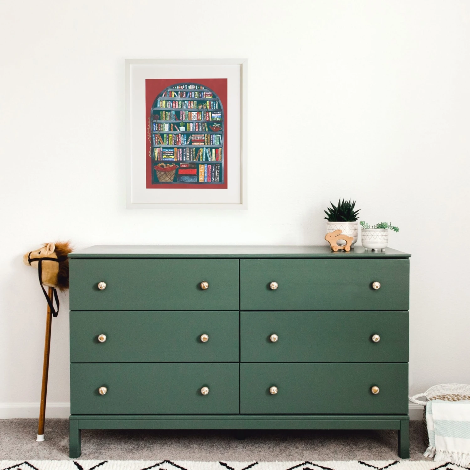 Book Nook – Book Lover Bibliophile Art Print 2 Book Nook – Book Lover Bibliophile Art Print - Image 2