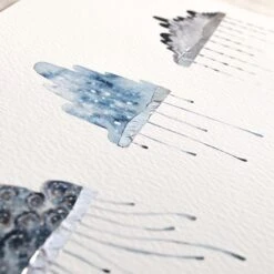 Every Cloud Has A Silver Lining Print -Household Decoration Shop Hattie Buckwell Every Cloud Print Close