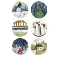 Homes Of The World Art Print