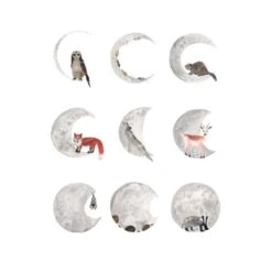 Moon Phase Art Print