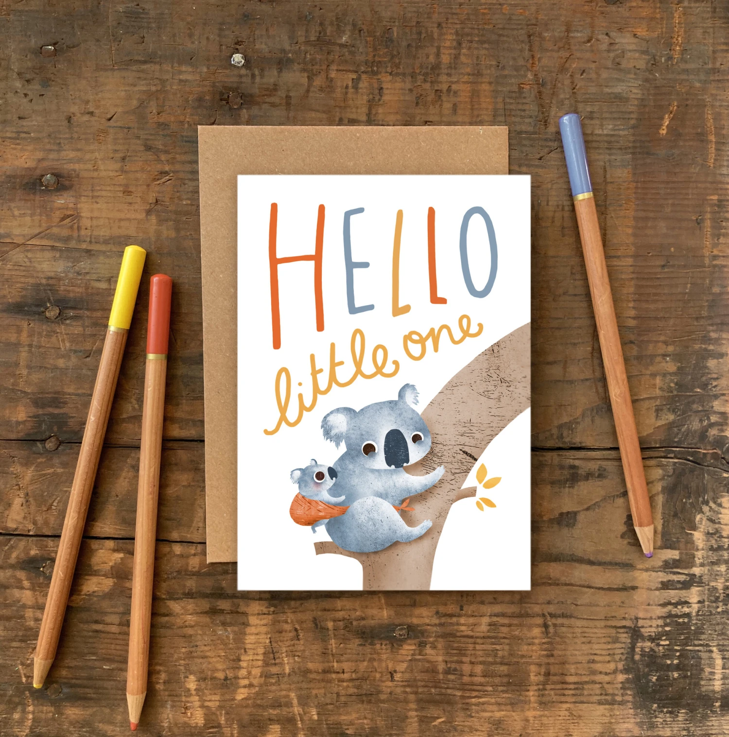 Hello Little One Greetings Card 2 Hello Little One Greetings Card - Image 2
