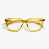 Holly Ecru Glossy – Blue Light Reading Glasses Unisex