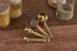 Mane Brass Measuring Spoons