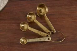 Mane Brass Measuring Spoons -Household Decoration Shop IMG 0381