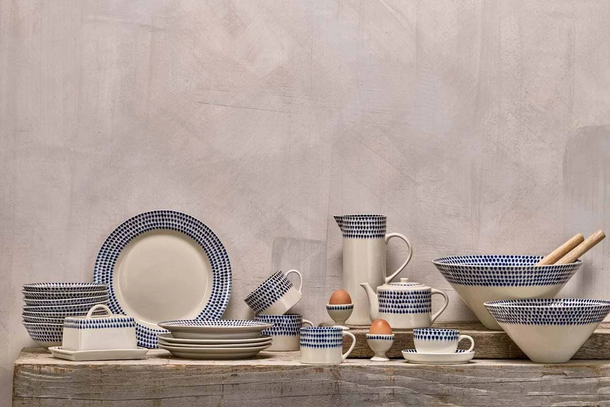 Indigo Drop Egg Cups – Set Of 2 4 Indigo Drop Egg Cups – Set Of 2 - Image 4