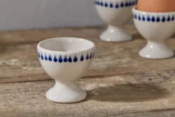 Indigo Drop Egg Cups – Set Of 2