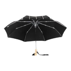 Black Grid Compact Eco-Friendly Duckhead Umbrella -Household Decoration Shop IMG 0587