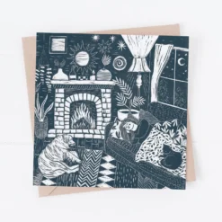 Nap Time Greeting Card