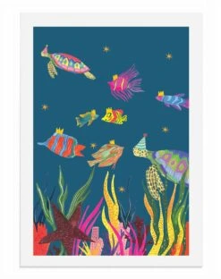 Under The Sea – A3 Art Print