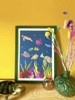 Under The Sea – A3 Art Print -Household Decoration Shop IMG 0852