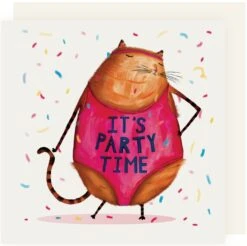 It’s Party Time Birthday Card