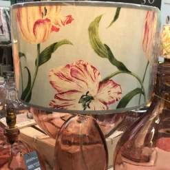 Limited Edition Dancing Tulips Drum Lampshade