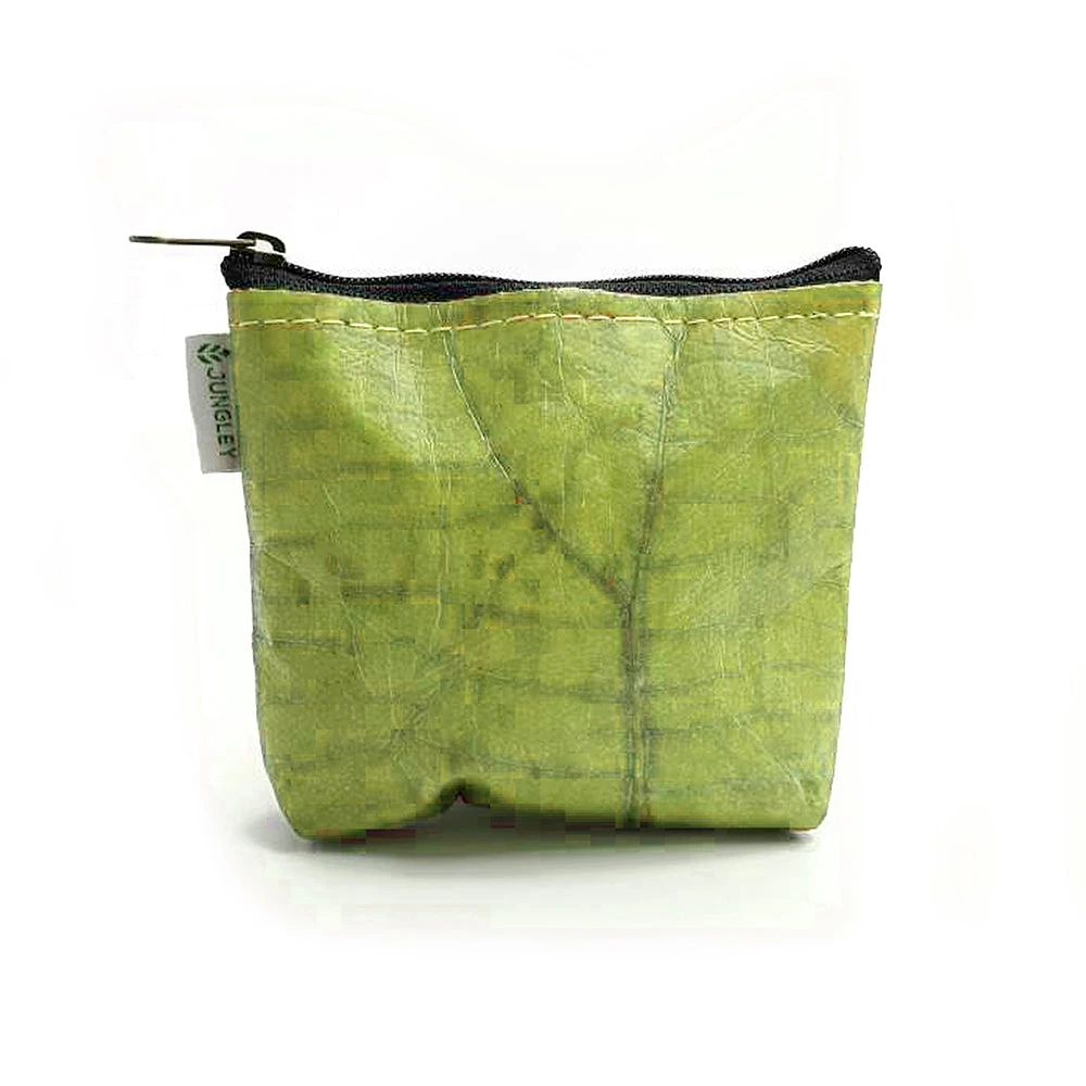 Leaf Leather Coin Purse – Green 1 Leaf Leather Coin Purse – Green