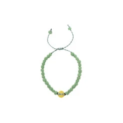 Earth Disc Bracelet – Pale Green